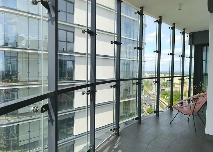 شقة Bliska Wola Towers 2 Bedrooms