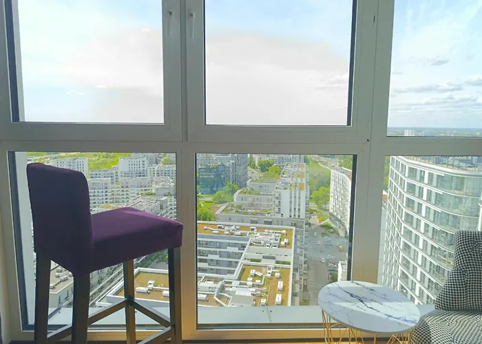 شقة Bliska Wola Towers 2 Bedrooms