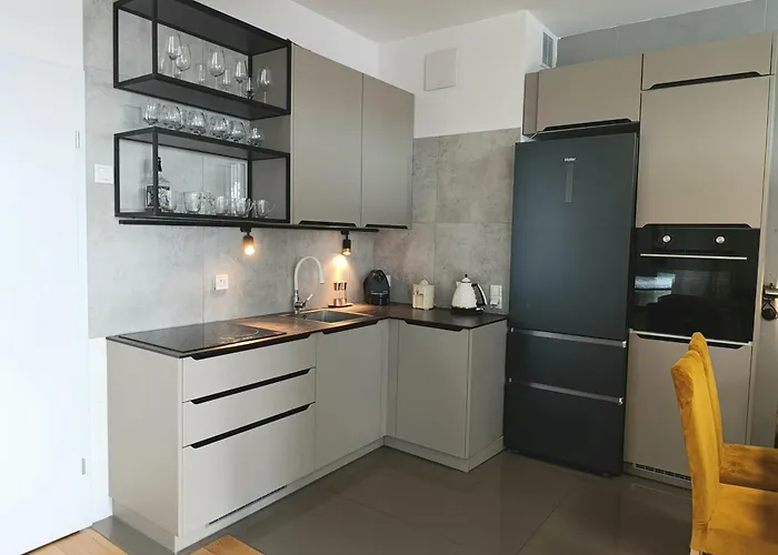 شقة Bliska Wola Towers 2 Bedrooms