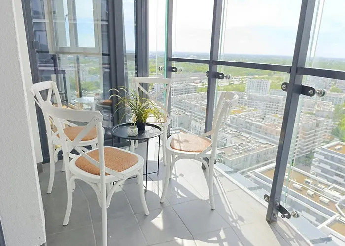 شقة Bliska Wola Towers 2 Bedrooms